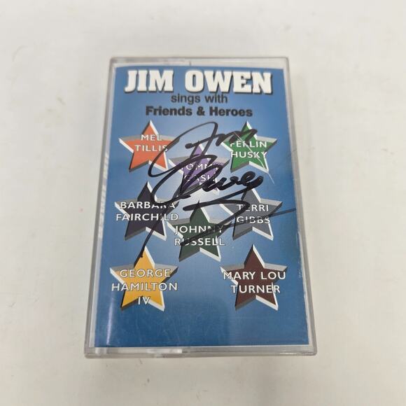 Autographed Cassette Tapes Kitty Wells Cal Smith Bud Reese Connie Smith Johnny W - Picture 5 of 14